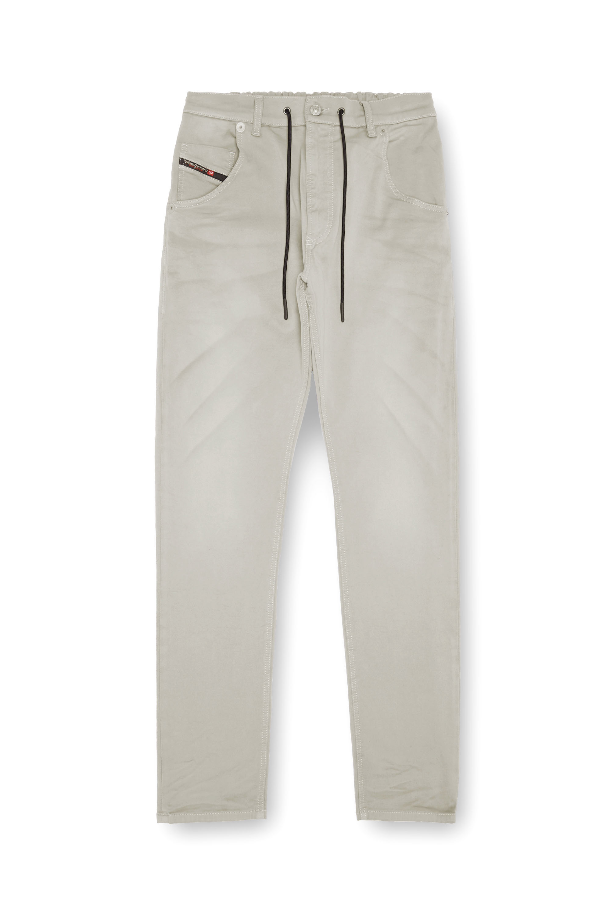 Diesel - Herren Regular 2030 D-Krooley Joggjeans® 0670M, Hellgrau - 3