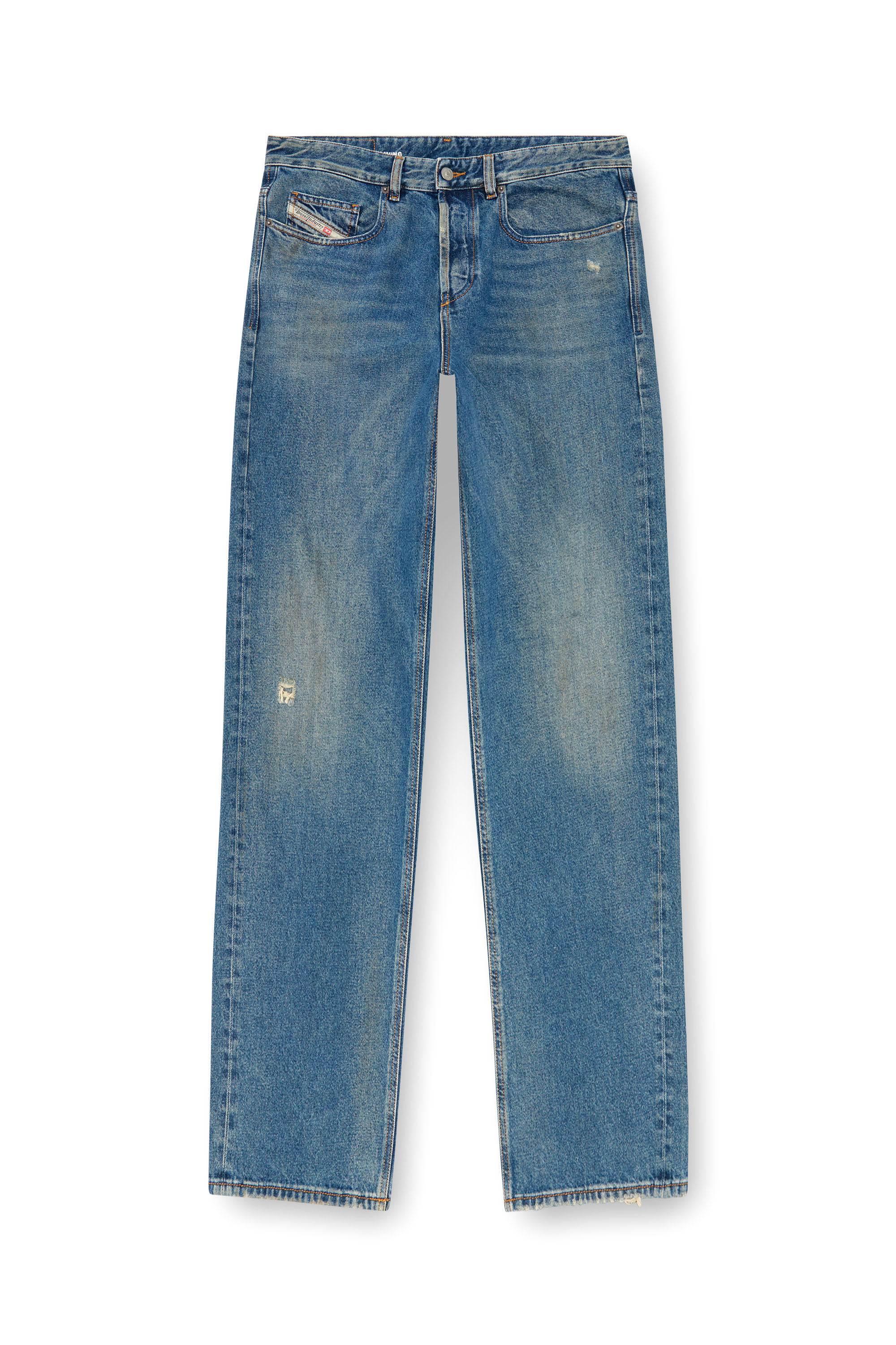 Diesel - Herren Relaxed Jeans 2001 D-Macro 09J79, Mittelblau - 3