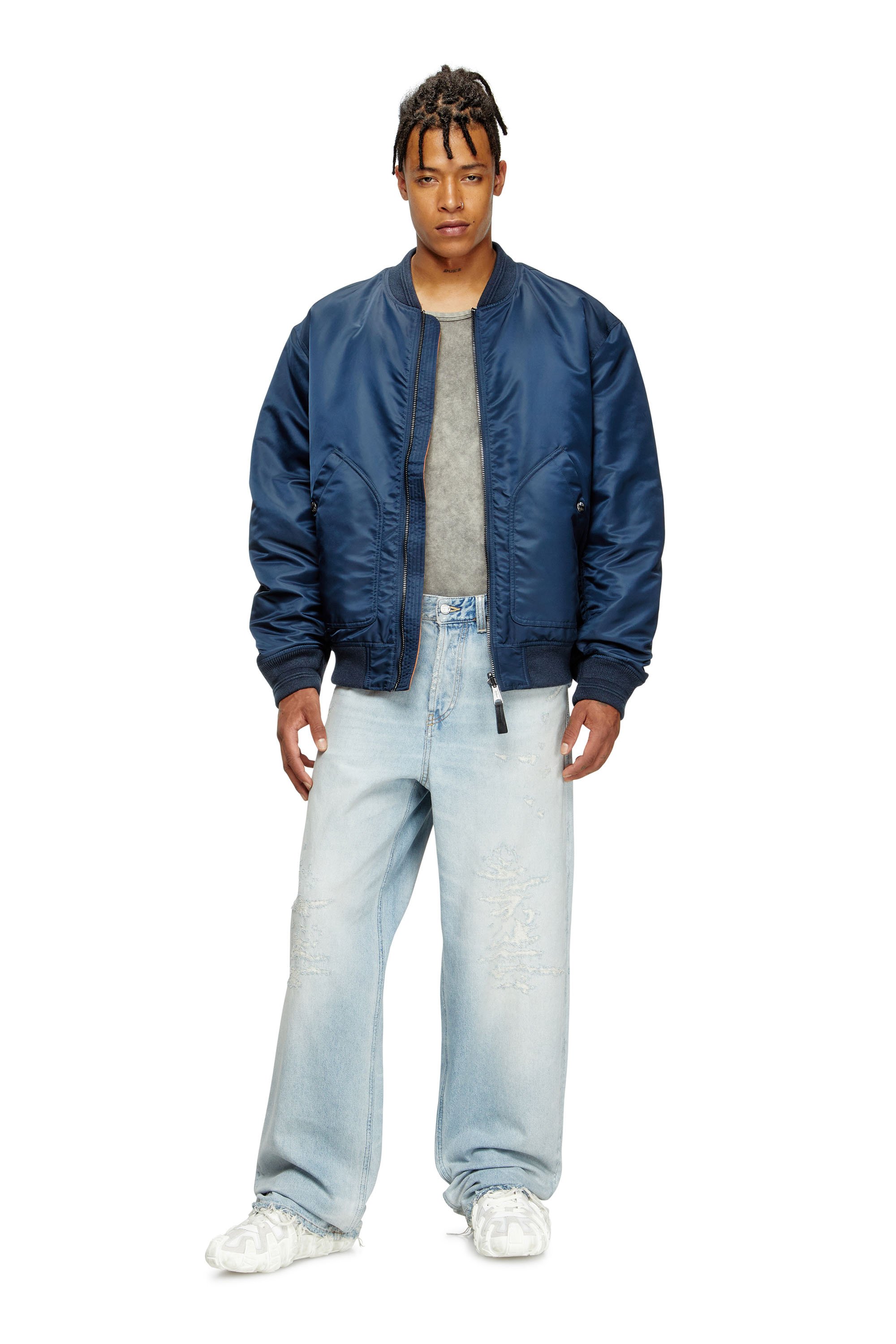 Diesel - Herren Relaxed Jeans 2001 D-Macro 09M53, Hellblau - 2