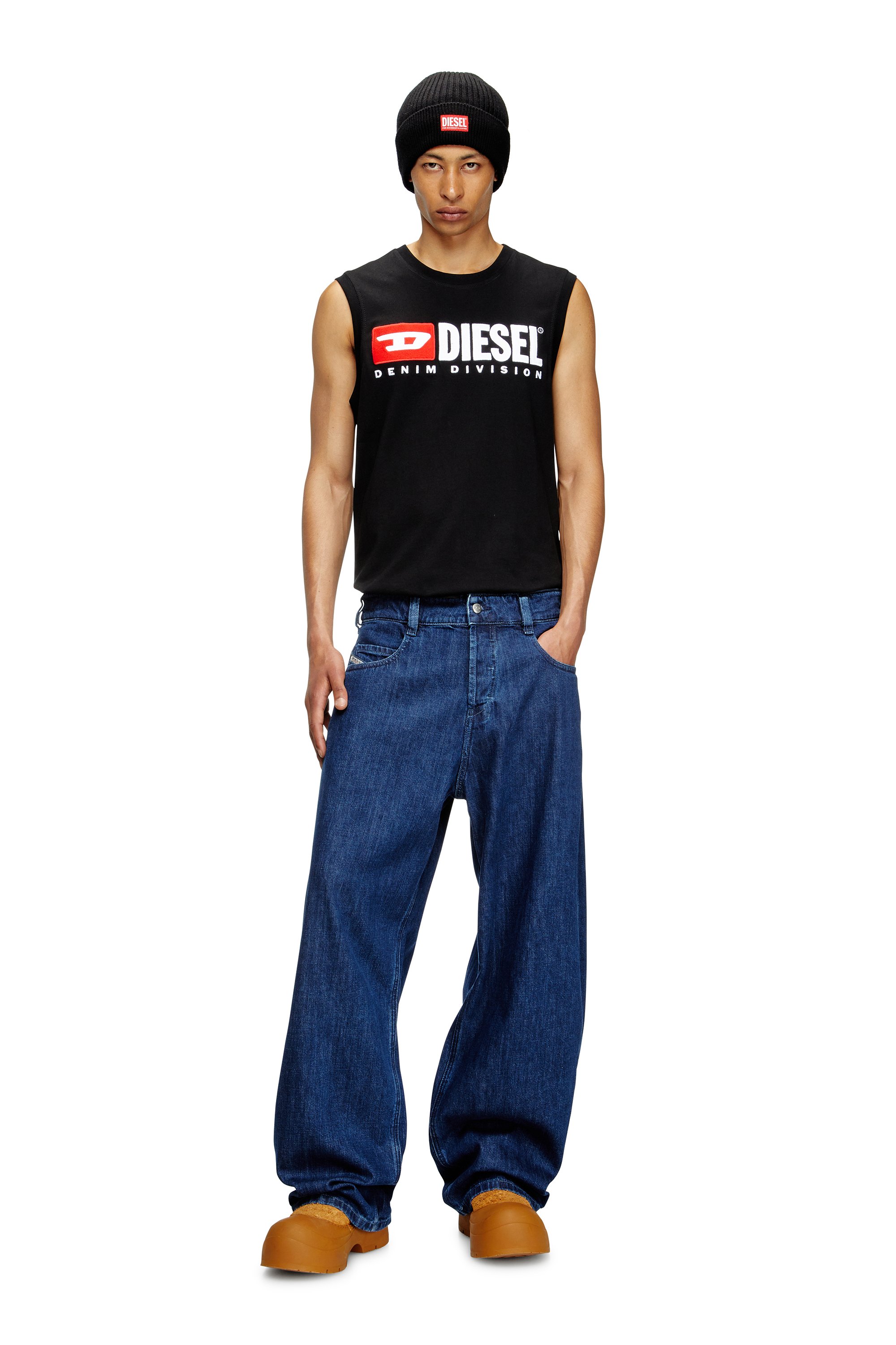Diesel - Unisex Relaxed Jeans 1997 D-Enim-M 0DBDX, Dunkelblau - 2