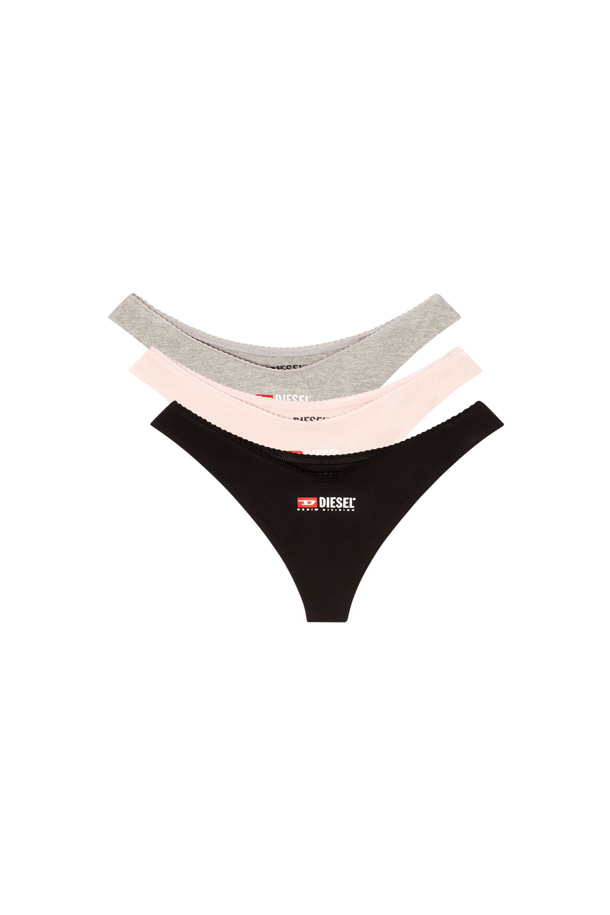 Diesel - PUNCHY-D-CORE-3PACK, Perizoma in confezione da tre Donna in Multicolor - 1