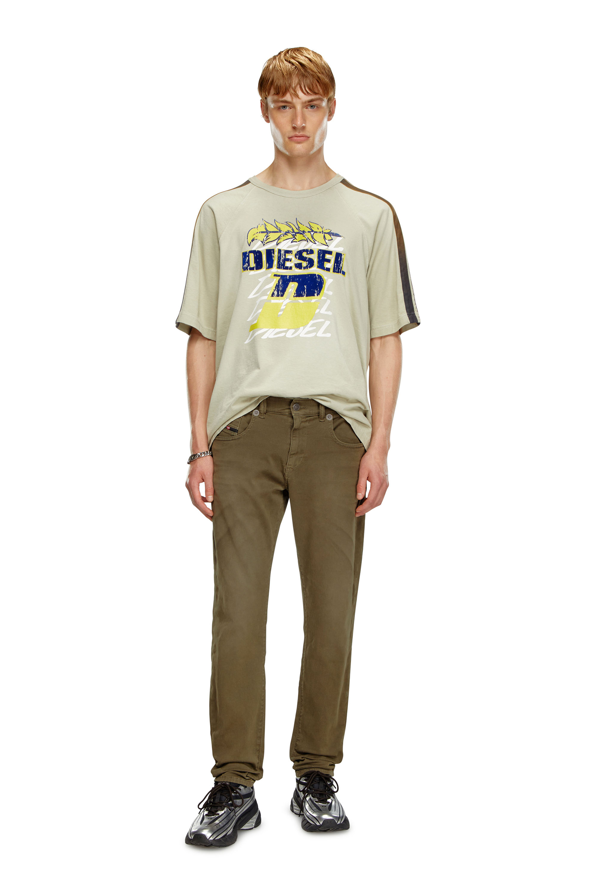 Diesel - Herren Slim 2060 D-Strukt Joggjeans® 0670M, Armeegrün - 2