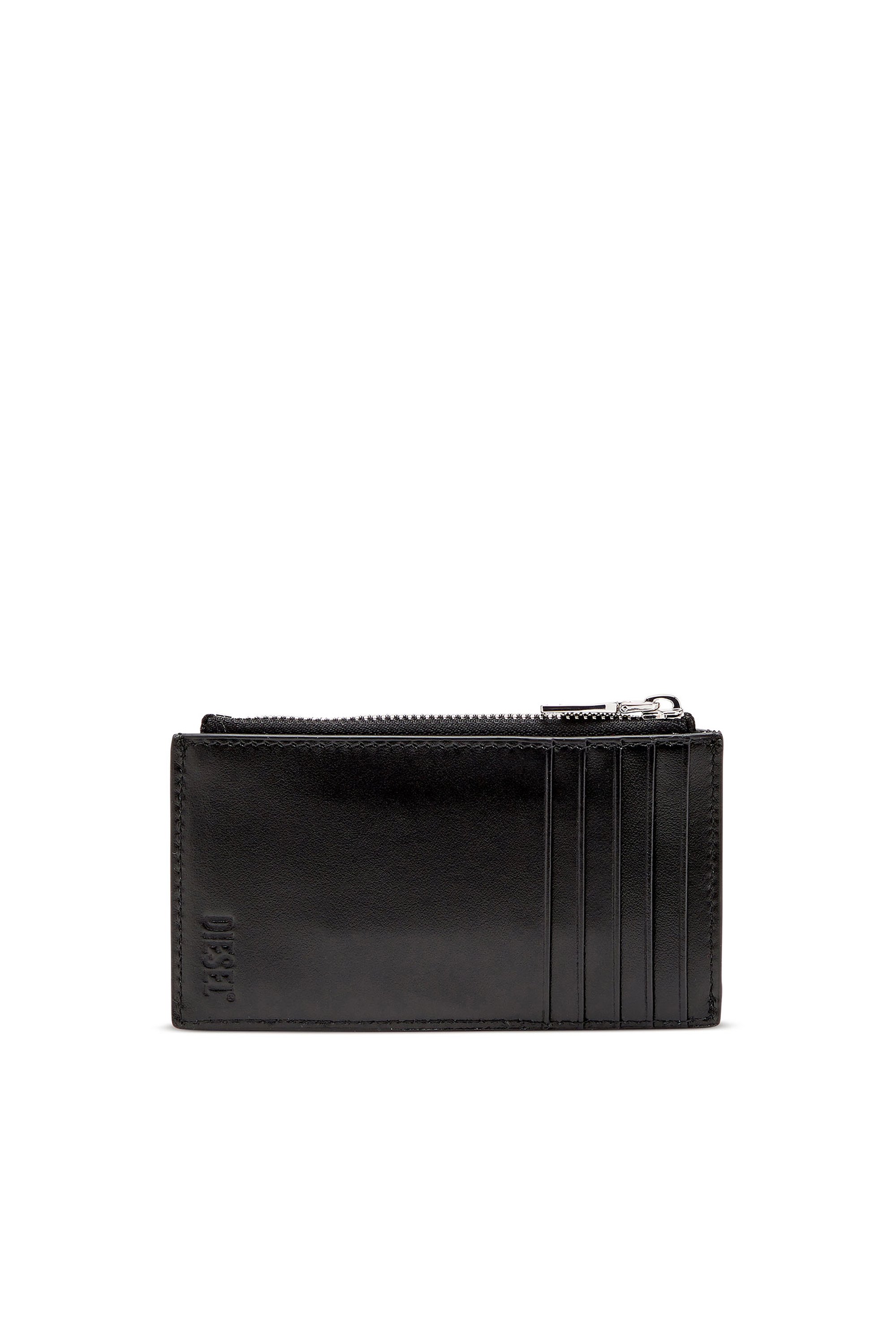 Diesel - PLAY CARD HOLDER III, Porta carte effetto lucido Donna in Nero - 2