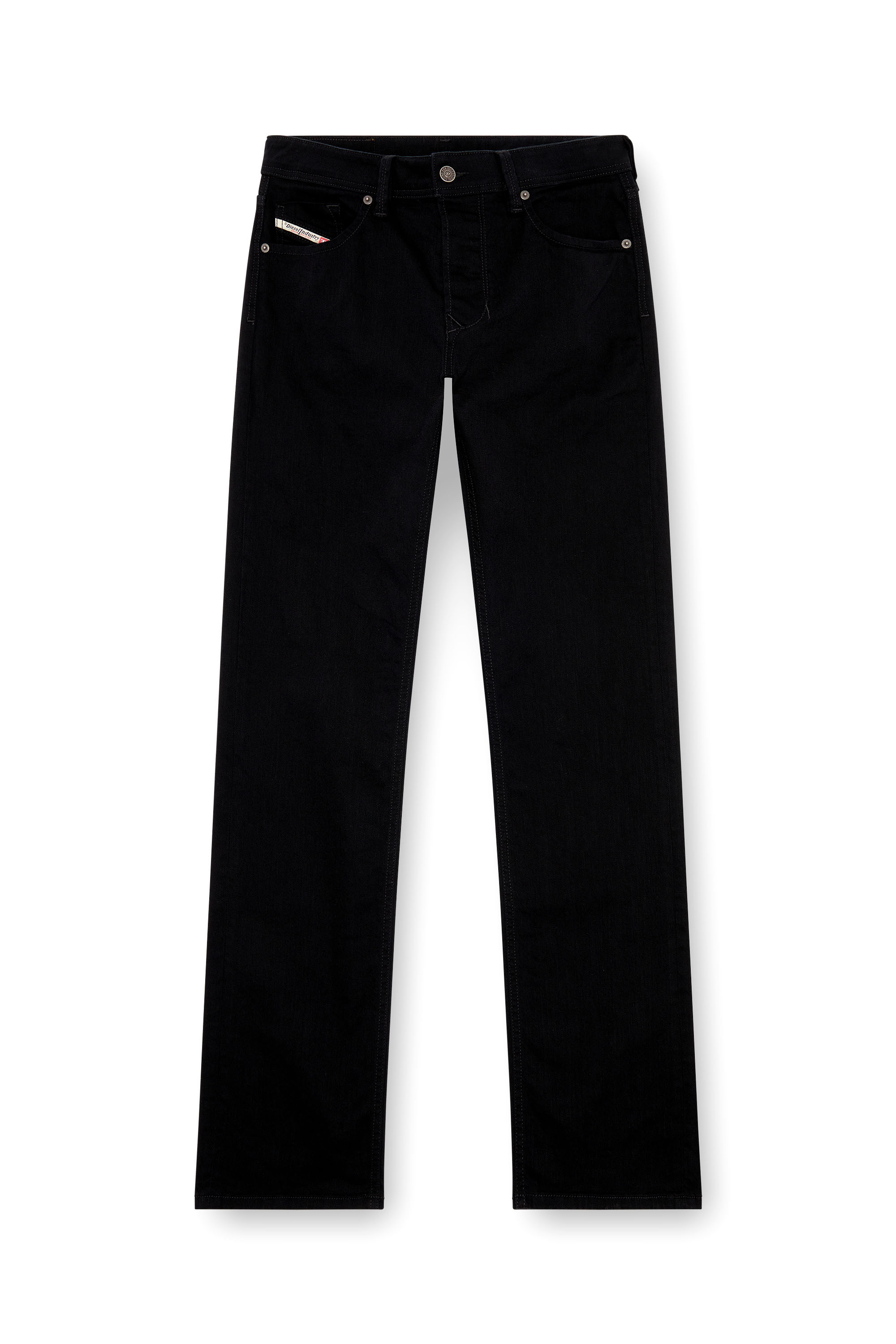 Diesel - Regular Jeans 1985 Larkee 0688H Uomo, Nero/Grigio scuro - Image 3