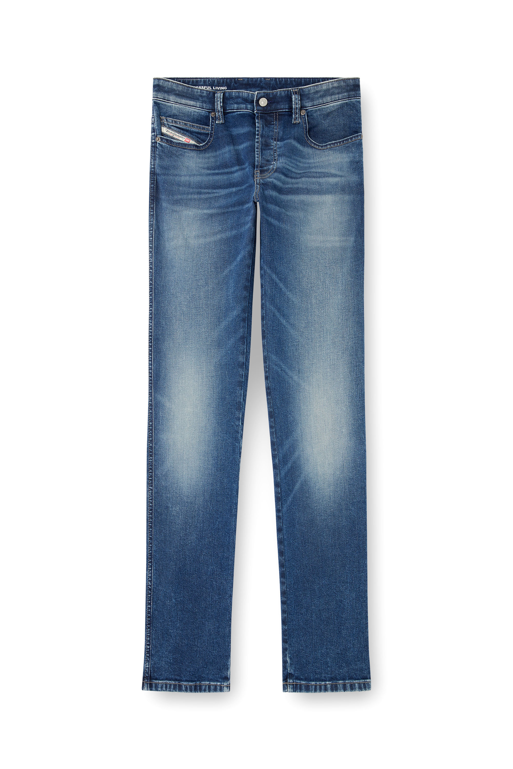 Diesel - Slim Jeans 1993 D-Vyl 0DBEE Uomo, Blu medio - Image 3